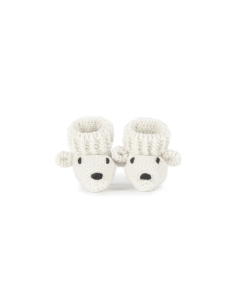 Polar Bear Booties - Infant 