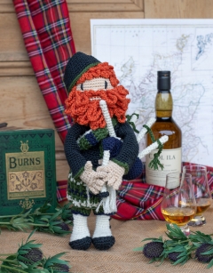 Scottish Piper Doll